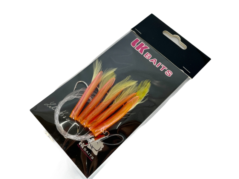 Návazec na moře s peřím LK Baits 1/0 0,60/0,45mm