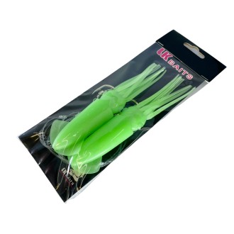 LK Baits Návazec Oliheň 10/0 15cm Lumino Green