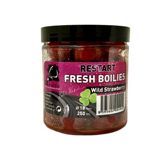 LK Baits Fresh Boilies Restart Wild Strawberry