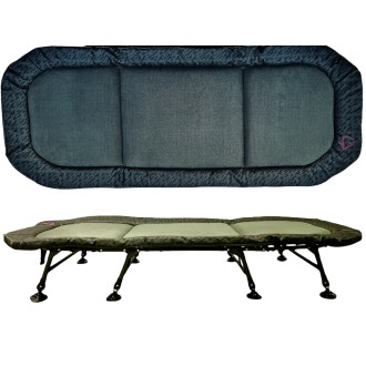 LK Baits lehátko Camo Bedchair 8 leg XL