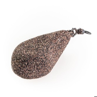 LK Baits olovo Carplead Flat Distance Brown 80g - hnědé