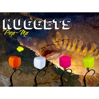 LK Baits CUC! Nugget POP-UP Fluoro Mango 17 mm, 150ml