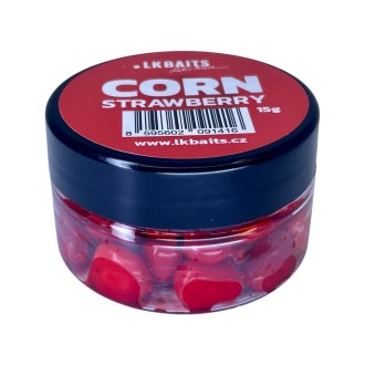 LK Baits CUC! kukuřice dipovaná Strawberry, 25ml