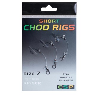 ESP návazce Short Chod Rigs vel. 7