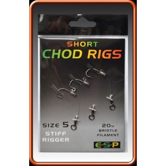 ESP návazce Short Chod Rigs vel. 8