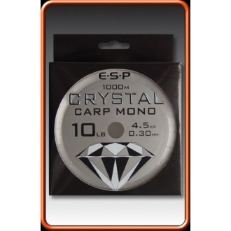 ESP vlasec Crystal Carp Mono 15lb 0,35mm 1000m