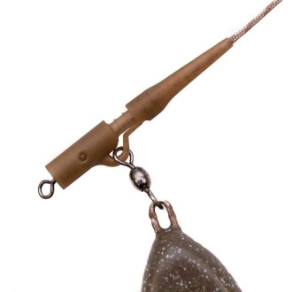 ESP závěsky Adjustable Lead Clips Camo Brown
