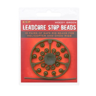 ESP zarážky Leadcore Stop Beads Weedy Green