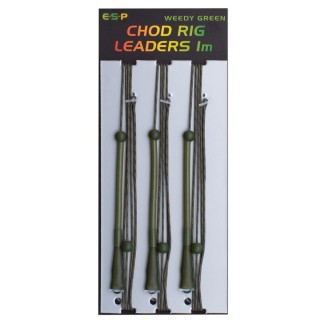 ESP návazce Chod Rig Leaders 1m Weedy Green