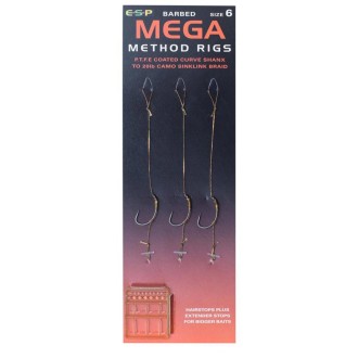 ESP návazce Mega Method Rigs vel. 6