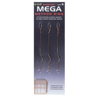 ESP návazce Mega Method Rigs vel. 6 Barbless