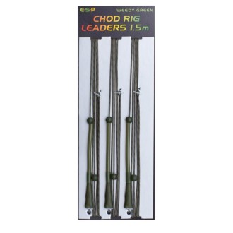 ESP návazce Chod Rig Leaders 1,5m Weedy Green