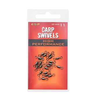 ESP obratlíky Carp Swivels  vel. 11, 20ks
