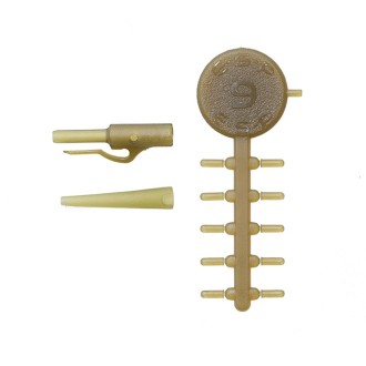 ESP závěsky s převlekem Ejector Lead Clips vel. 9 Green