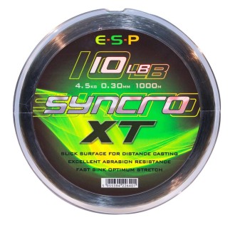 ESP vlasec Syncro XT 10lb- 4,5kg- 0,30mm 1000m