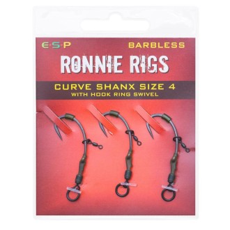 ESP návazce Ronnie Rig B´less HRS vel. 4, 3ks