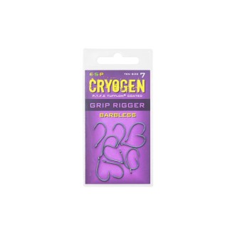 ESP háčky Cryogen Grip Rigger Barbless vel. 8 10ks
