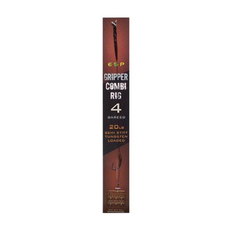 ESP návazec Gripper Combi Rigs 4 Brown Barbed