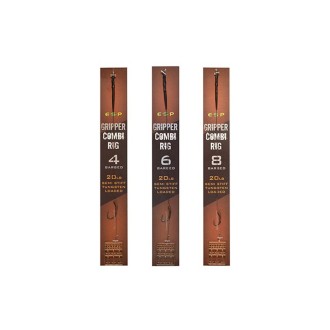 ESP návazec Gripper Combi Rigs 6 Brown Barbed
