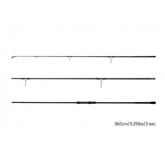 Prut Delphin Corsa Black Carp 3,90m 3,50lb 3díly