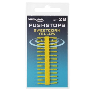 Drennan zarážky Pushstop Sweetcorn yellow