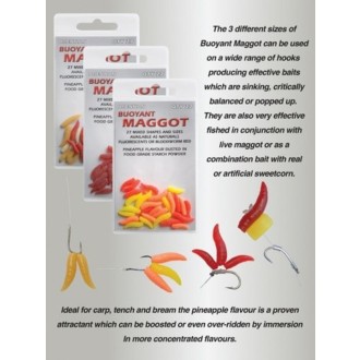 Drennan červi Buoyant Maggot natural