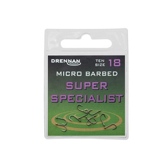 Drennan háčky Super Specialist vel. 18