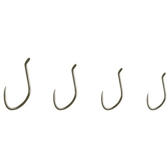 Drennan háčky bez protihrotu Silverfish Hair Riggers Barbless vel. 12