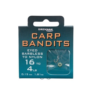 Drennan návazce Carp Bandits Barbless vel. 18 / 4lb