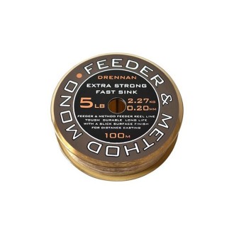 Drennan vlasec Feeder & Method Mono 100m 6lb 0,23mm