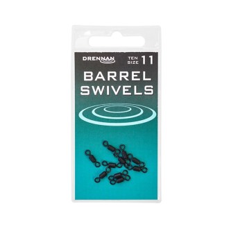 Drennan obratlíky Barrel Swivel vel. 11