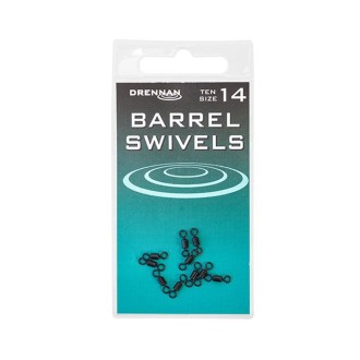 Drennan obratlíky Barrel Swivel vel. 14