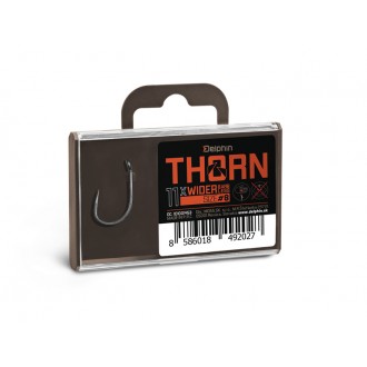 Háček Delphin Thorn Wider Barbless 11x