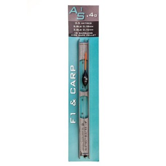 Drennan navázaná udička AS1 Pole Rigs F1 & Carp 0.4g