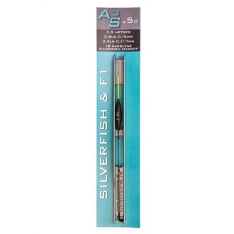 Drennan navázaná udička AS3 Pole Rigs Silverfish/F1 0.5g