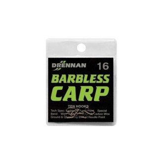 Drennan háčky bez protihrotu Carp Barbless vel. 12