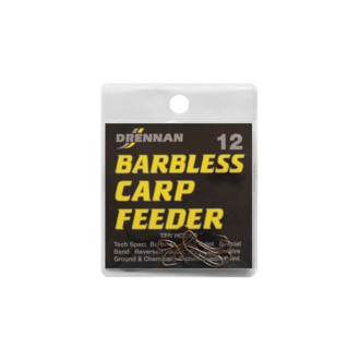 Drennan háčky bez protihrotu Carp Feeder Barbless vel. 18
