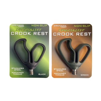 Drennan podpěra prutu Specialist Crook Rest Green