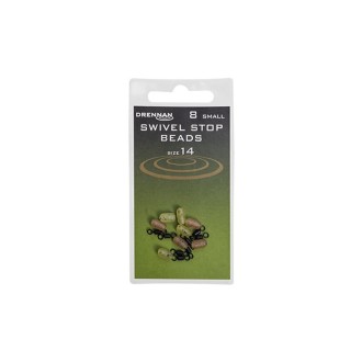 Drennan obratlíky s korálkem Swivel Stop Beads Small