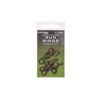 Drennan kroužek s karabinou Run Rings Medium