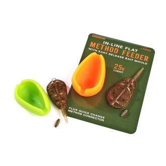 Drennan krmítko Flat Feeder and Mould Small