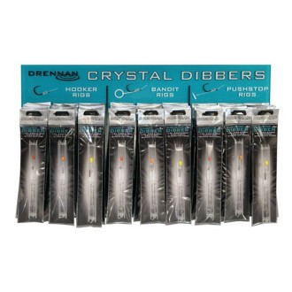 Drennan navázaná udička Crystal Dibber Pushstop Rigs