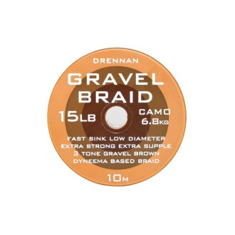 Drennan návazcová šňůrka Gravel Braid 10m
