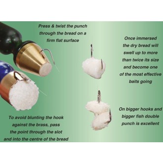 Drennan razníky Brass Bread Punches