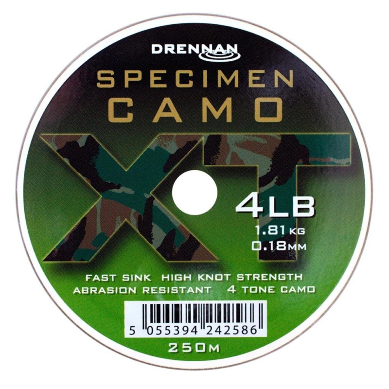 Vlasec Drennan Specimen Camo XT 250m