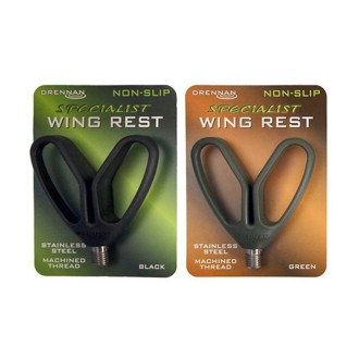 Drennan podpěra prutu Specialist Non-Slip Wing Rest Green