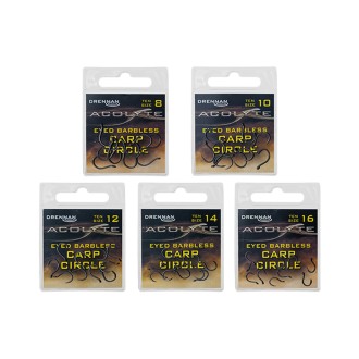 Drennan háčky Acolyte Carp Circle Barbless vel.16