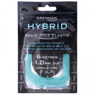 Drennan guma Hybrid Solid Pole Elastic 6m 1,0mm Aqua