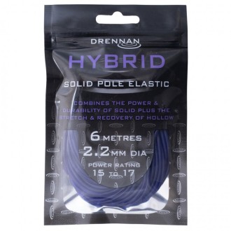 Drennan guma Hybrid Solid Pole Elastic 6m 2,2mm Purple