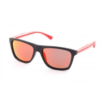 Lucky John polarizační brýle Polarized Sunglasses Green/Red